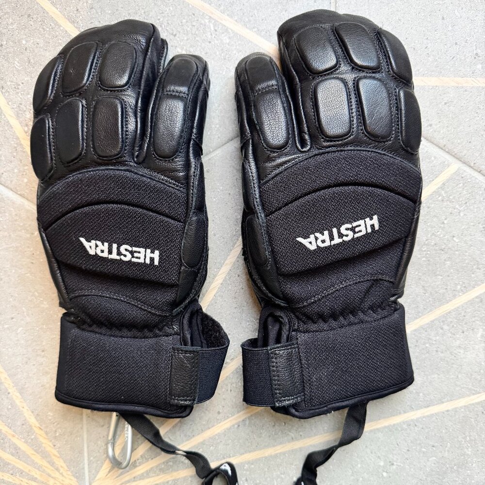 Hestra 3-Finger Ski Gloves (size 7)